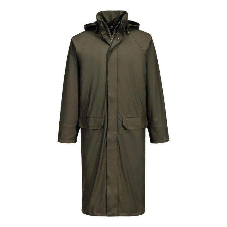 Portwest Arbeitsjacke Flexatex Chem Long S658 winddicht wasserdicht