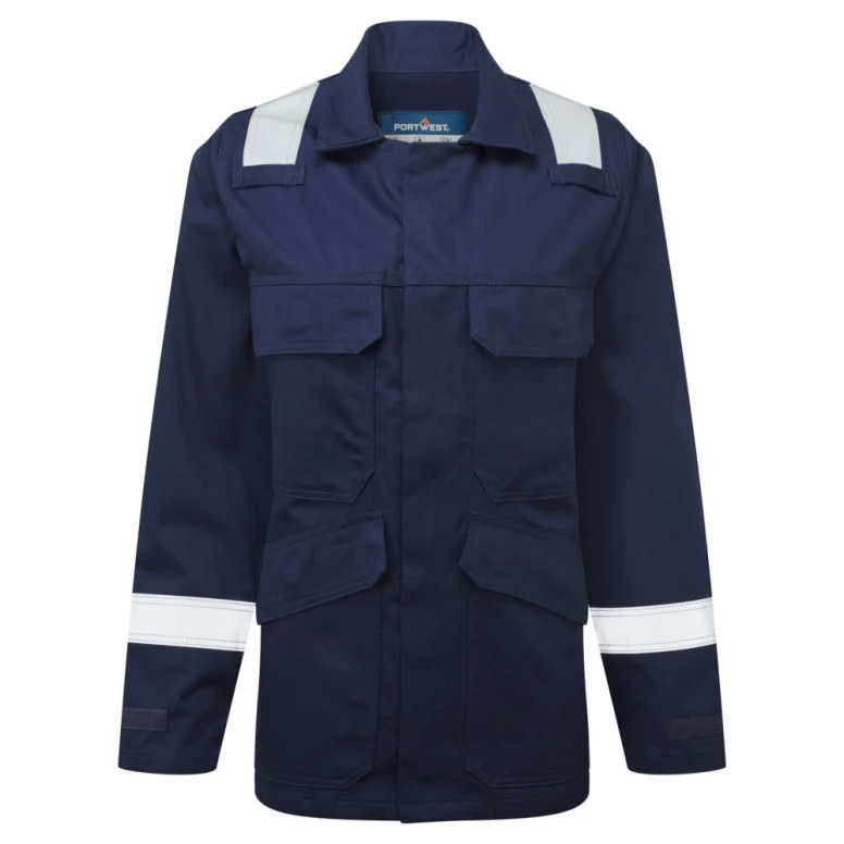 Portwest Arbeitsjacke FR740 Bizflame Multitaschen flammhemmend antistatisch Damen