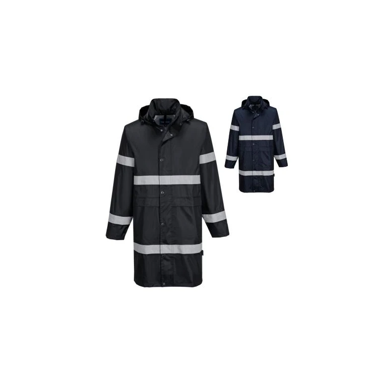 Portwest Arbeitsjacke hohe Sichtbarkeit Regenjacke Iona F437 wasserdicht