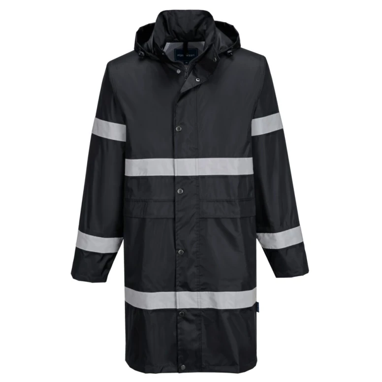 Portwest Arbeitsjacke hohe Sichtbarkeit Regenjacke Iona F437 wasserdicht