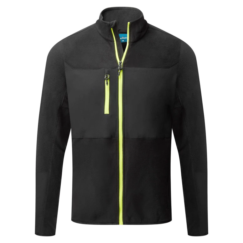 Arbeits sweatshirt Portwest EV476 fleece stretch mit vielen Taschen