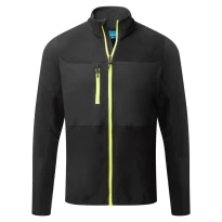 Arbeits sweatshirt Portwest EV476 fleece stretch mit vielen Taschen