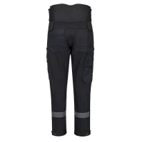 Arbeitshose Portwest Warnschutz DX408 Multitaschen Stretch mit Rückenstütze