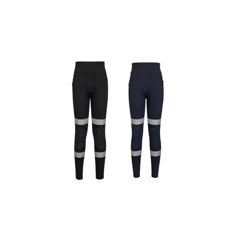 Portwest KX381 High Visibility Stretch Damen Arbeitleggings