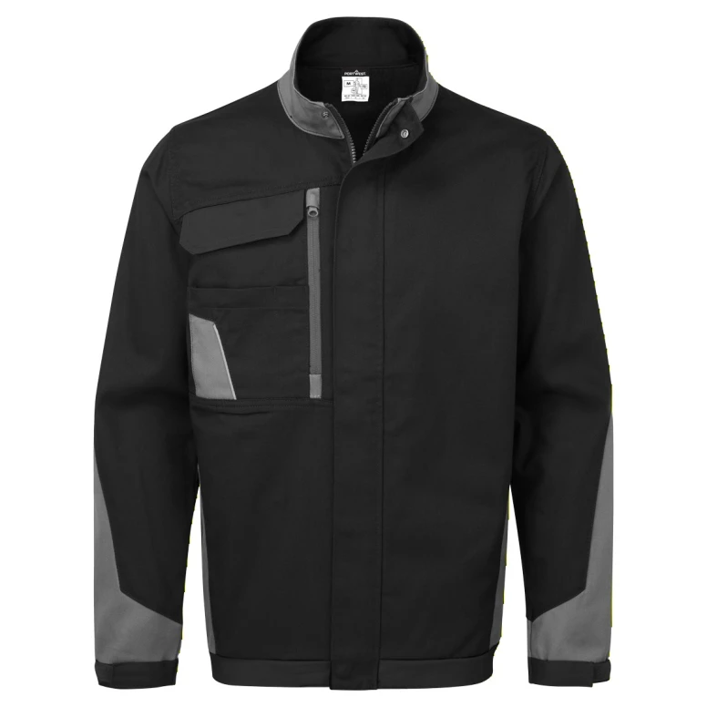Portwest CD110 Arbeitsjacke viele Taschen 100 Prozent Baumwolle