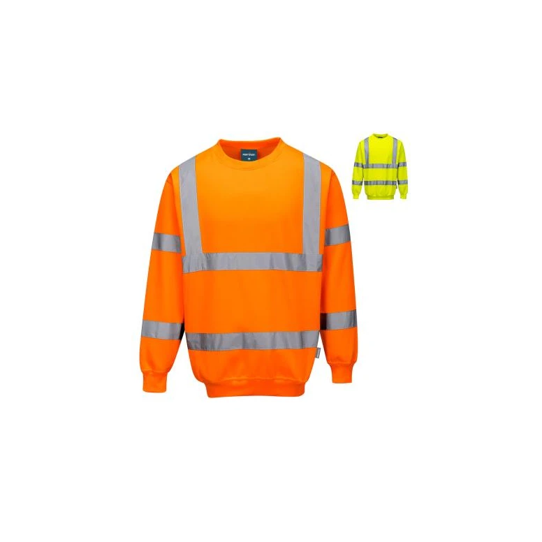Portwest ES303 Warnschutz Arbeits Sweatshirt