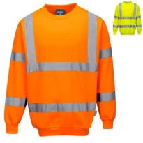 Portwest ES303 Warnschutz Arbeits Sweatshirt