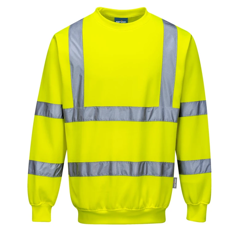 Portwest ES303 Warnschutz Arbeits Sweatshirt