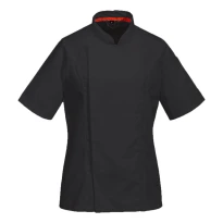 Kochjacke Portwest C736 Kurzarm frau 2