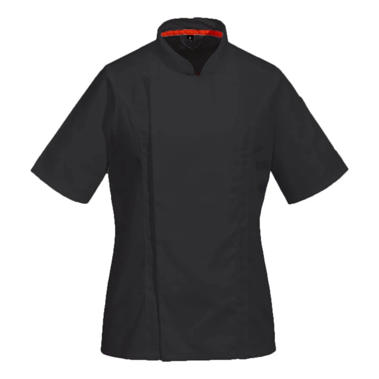 Kochjacke Portwest C736 Kurzarm frau