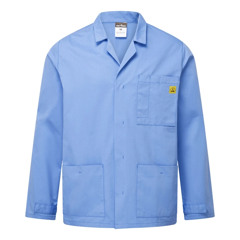 Arbeitsjacke Portwest antistatisch ESD AS18 Labor