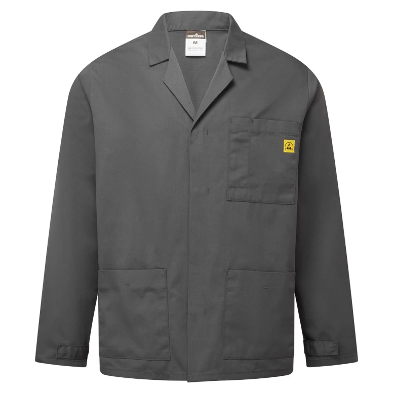 Arbeitsjacke Portwest antistatisch ESD AS18 Labor