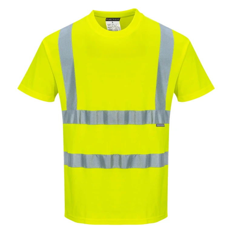 Arbeits T Shirt Portwest S170 hohe Sichtbarkeit