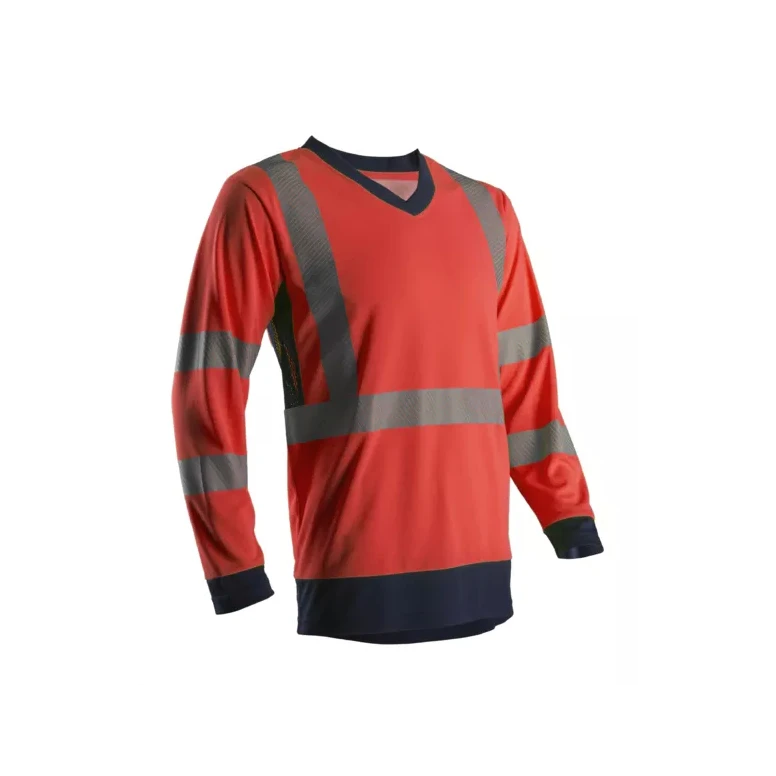 Arbeits-T-Shirt Coverguard Langarm Suno 7SUNR Hohe Sichtbarkeit
