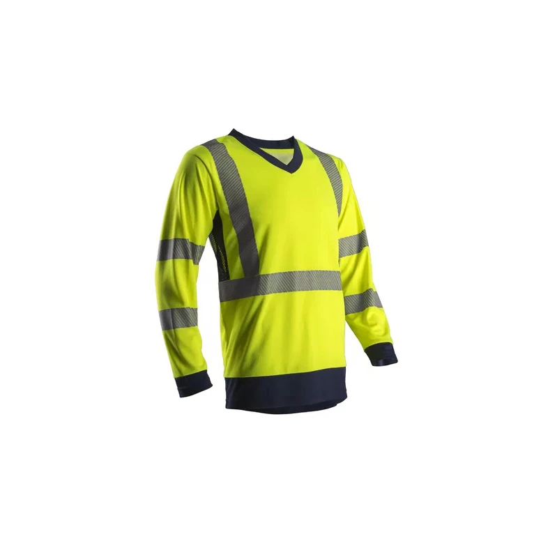 Arbeits-T-Shirt Coverguard Langarm Suno 7SUNR Hohe Sichtbarkeit