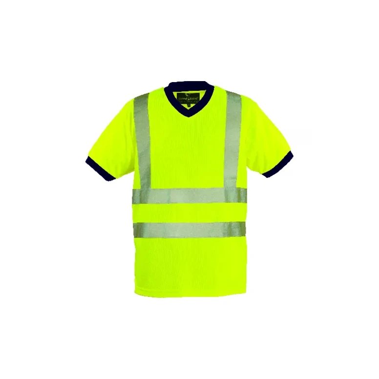 Arbeits-T-Shirt Coverguard Kurzarm Yard 7YAVO Hohe Sichtbarkeit