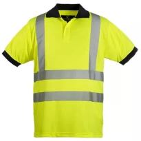 Arbeits-T-Shirt Coverguard mit Kurzen Ärmeln Yard MO70270 Hohe Sichtbarkeit