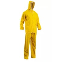 10 Stück - Arbeitsanzug Coverguard PVC Set MO50200 Wasserdicht