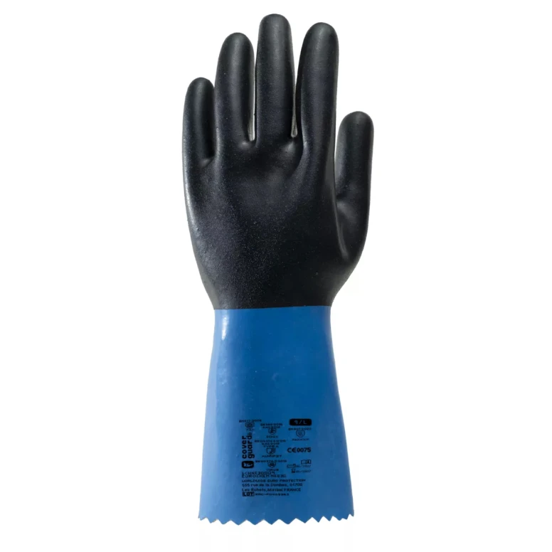 12 Paar - Arbeitshandschuhe Coverguard aus Neopren Eurochem NES30 1CHNE30 Chemikalienschutz
