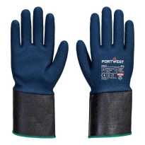 12 Stück - Arbeitshandschuhe Portwest A304 schnitthemmend mit Nitril Beschichtung 2