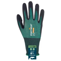12 Stück - Portwest APR15 Arbeitshandschuhe mit Nitrilbeschichtung, Umweltfreundlich und Touchscreen-kompatibel