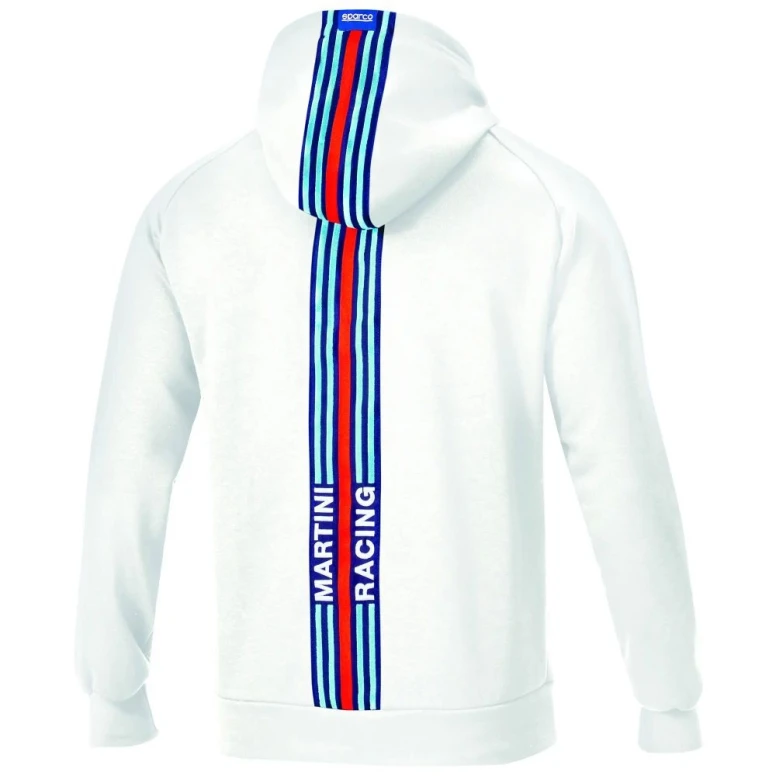 Arbeitskapuzenpullover Sparco Hoodie Big Stripes Martini Racing 01340