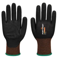 12 Stück - Portwest A373 Atmungsaktive Hitzebeständige Arbeitshandschuhe Latex sandgestrahlt 2