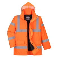 Portwest RT30 Warnschutz Arbeitsjacke Mehrtaschen Wasserdicht