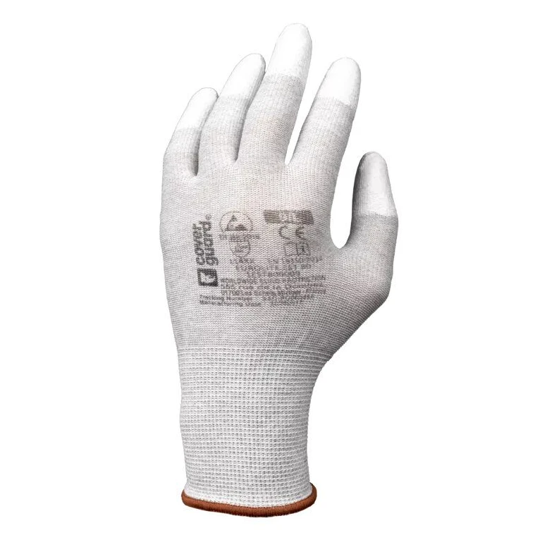 10 Paar - Arbeitshandschuhe Coverguard aus Polyurethan Eurolite 1EST800 Mechanische Risiken