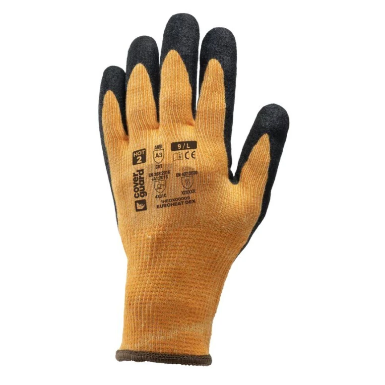 10 Paar - Arbeitshandschuhe Coverguard aus Nitril Euroheat 1HEDX00 schnittfest