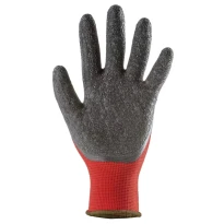 10 Paare - Coverguard Arbeitshandschuhe aus Latex Eurolite 1LACR Mechanische Risiken 2