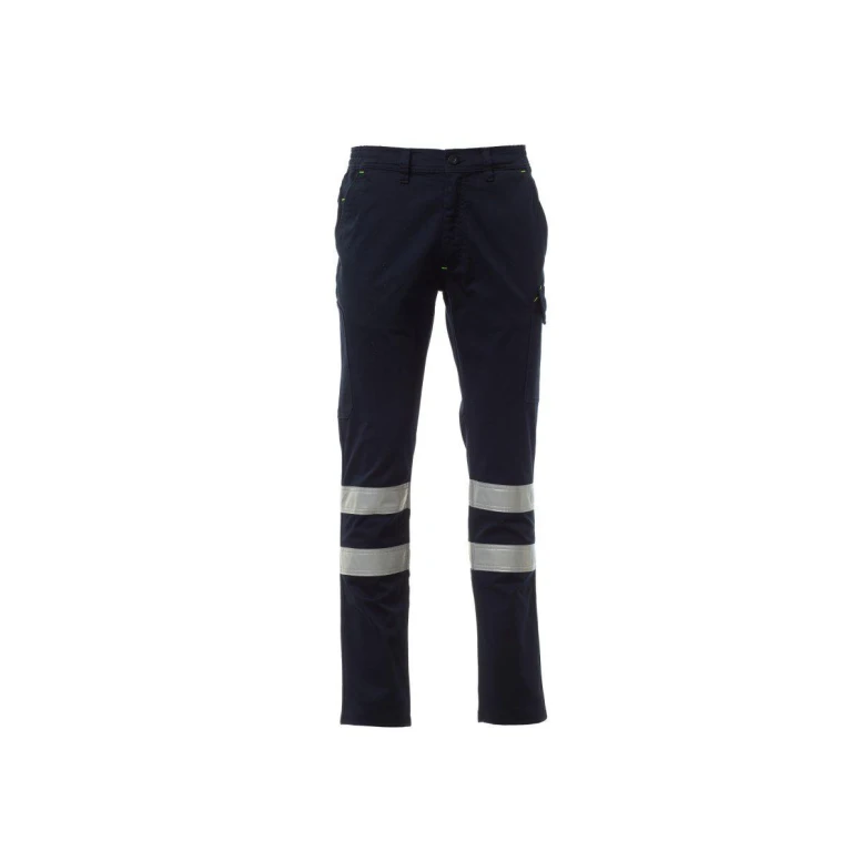 Payper AY 7609 Arbeitshose hohe Sichtbarkeit Power Stretch Reflex mit vielen Taschen