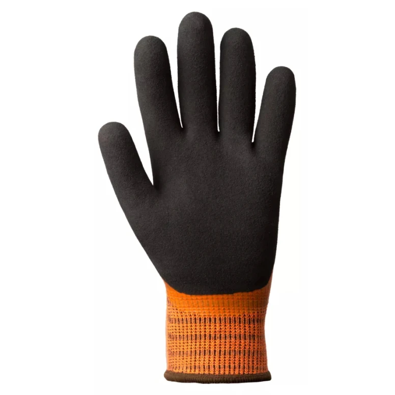 5 Paar - Arbeitshandschuhe Coverguard aus Latex Eurowinter 1LAWO Kälteschutz