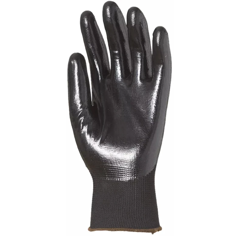 12 Paar - Arbeitshandschuhe Coverguard aus Nitril Eurolite 1NIAB Mechanische Risiken
