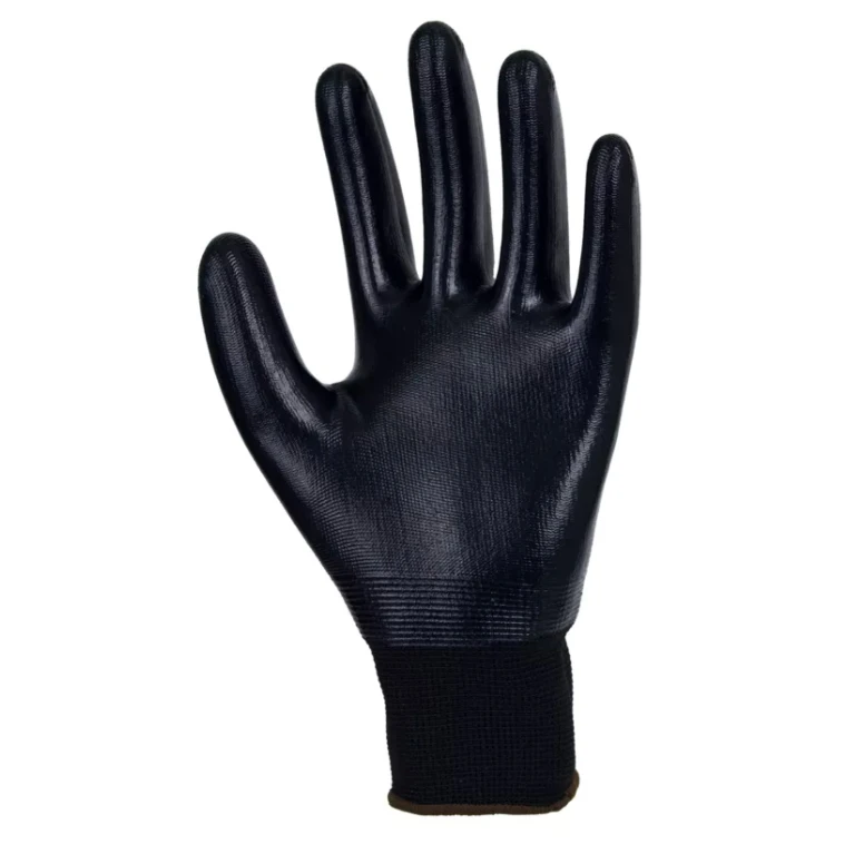 12 Paar - Coverguard Nitril-Arbeitshandschuhe Eurolite 1NISB00 mechanische Risiken