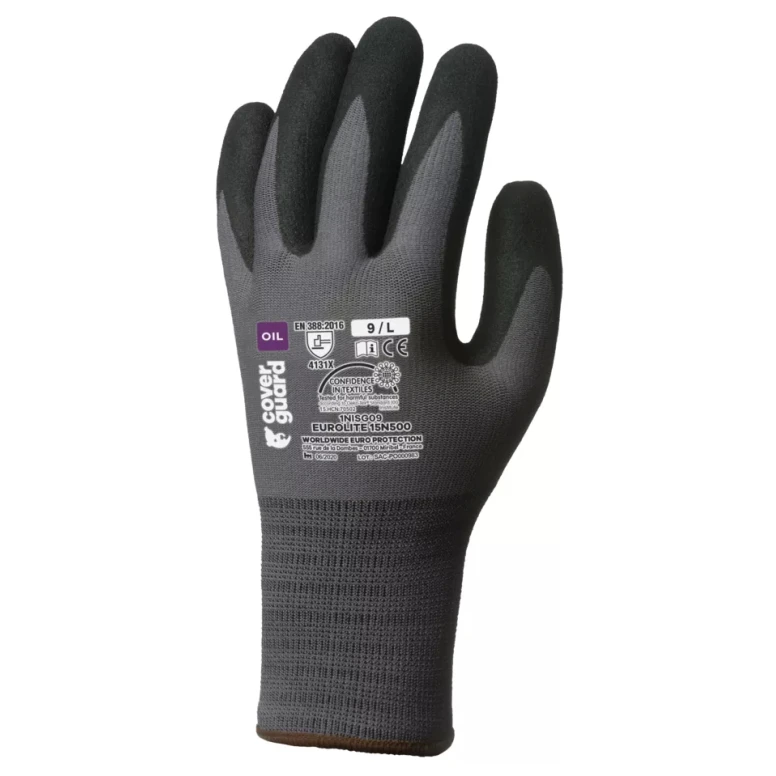 10 Paar - Coverguard Nitril-Arbeitshandschuhe Eurolite 1NISG mechanische Risiken