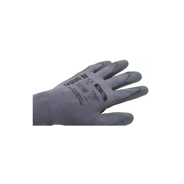 10 Paar - Arbeitshandschuhe Coverguard aus Polyurethan Eurolite 1PULD50 Mechanische Risiken