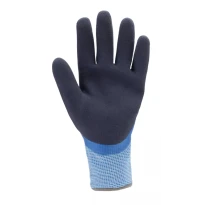 5 Paar - Coverguard Arbeitshandschuhe Aus Latex Eurowinter 1WIND0 Kälteschutz