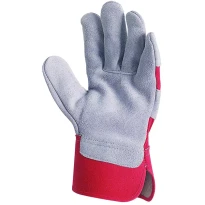 12 Paar - Arbeitshandschuhe Coverguard aus Leder Eurostrong MO152 mechanische Risiken
