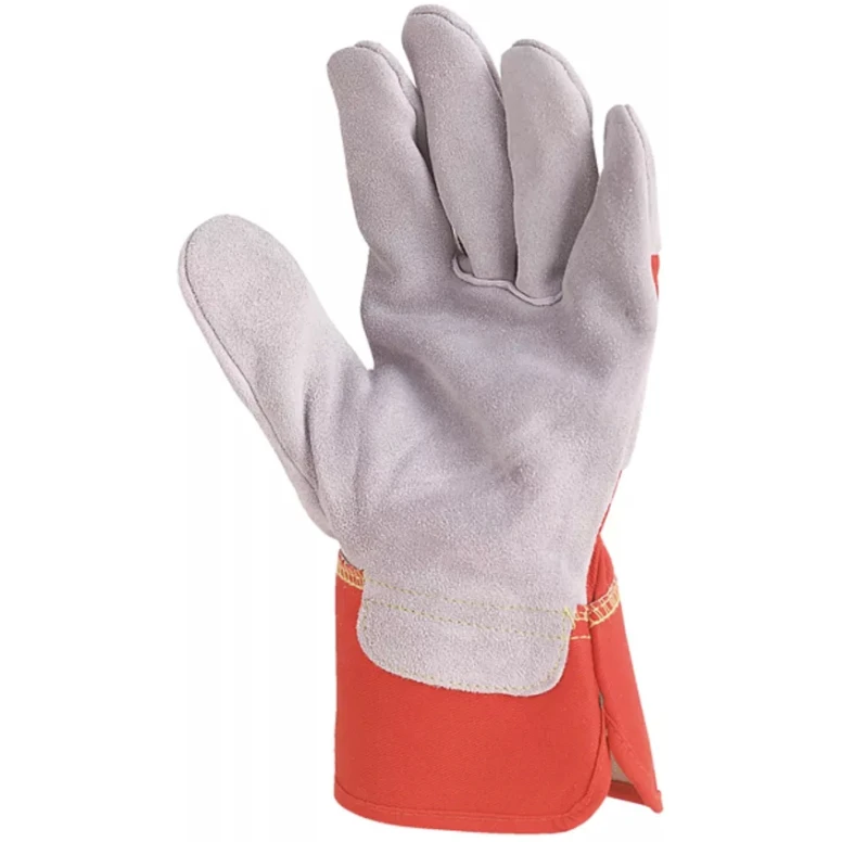 60 Stück - Arbeitshandschuhe Coverguard aus Leder Eurostrong MO155 mechanische Risiken