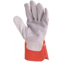 60 Stück - Arbeitshandschuhe Coverguard aus Leder Eurostrong MO155 mechanische Risiken