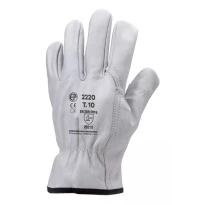 10 Paar - Coverguard Arbeitshandschuhe aus Leder Eurostrong MO2220 – Mechanische Risiken