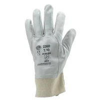 10 Paar - Coverguard Arbeitshandschuhe aus Leder Eurostrong MO2260 – Mechanische Risiken