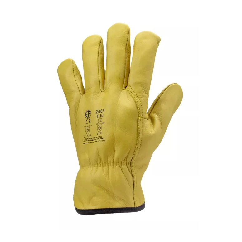 12 Paar - Coverguard Arbeitshandschuhe aus Leder Eurowinter MO2465 Kälteschutz