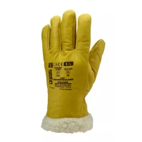 6 Paar - Coverguard Arbeitshandschuhe aus Leder Eurowinter MO2490 Kälteschutz