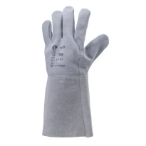 10 Paar - Coverguard Arbeitshandschuhe aus Leder Euroweld MO2515 Hitzeschutz