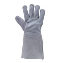10 Paar - Coverguard Arbeitshandschuhe aus Leder Euroweld MO2515 Hitzeschutz 2