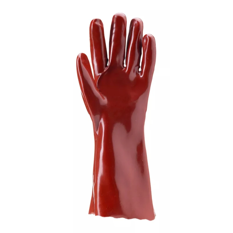 10 Paar - Arbeitshandschuhe Coverguard aus PVC Eurochem MO3636 Chemisches Risiko
