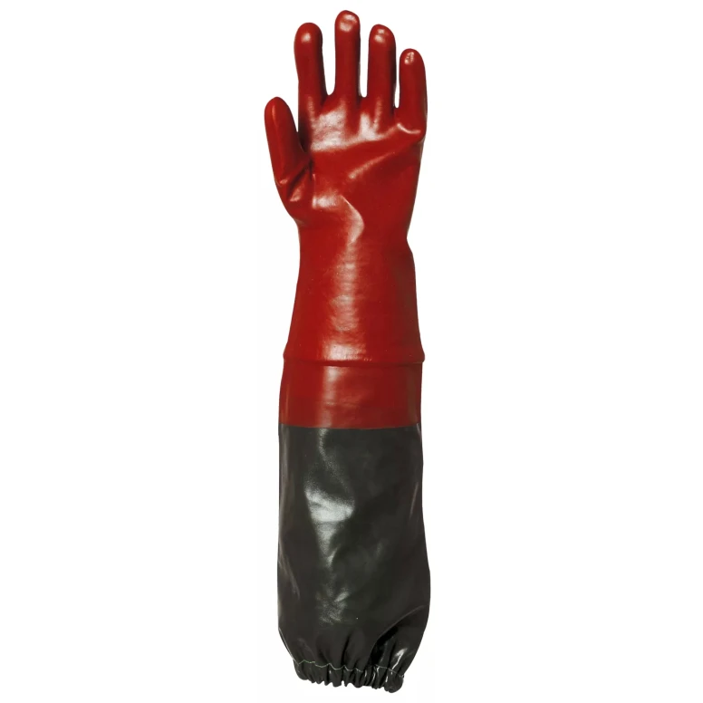 6 Paar - Arbeitshandschuhe Coverguard aus PVC Eurochem MO3669 Chemisches Risiko