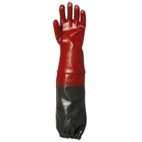 6 Paar - Arbeitshandschuhe Coverguard aus PVC Eurochem MO3669 Chemisches Risiko